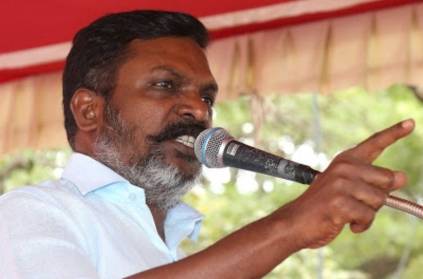 kovai police over godse Issue in thirumavalavan condemns