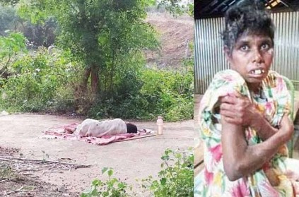 Koyampuththur old woman left by their family at cremation ground