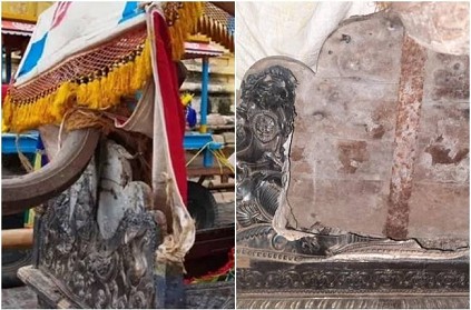 Kumbakonam Adhi Kumbeshvarar temple silver theft one arrested