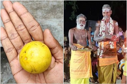 Lemon sold for Rs 69,000 in Temple auction Villupuram