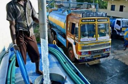 Lorry water price increased in chennai says Chennai Metro Water
