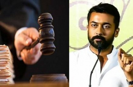 Madras HC refused to admit the case of contempt action against Surya