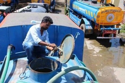 Madurai corporation fixed GPS in water lorries