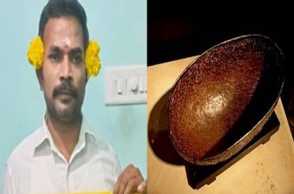 Madurai man flower in his ear to pay the electricity bill