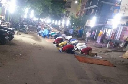 Madurai muslims who prayed without permission sued over 500 people
