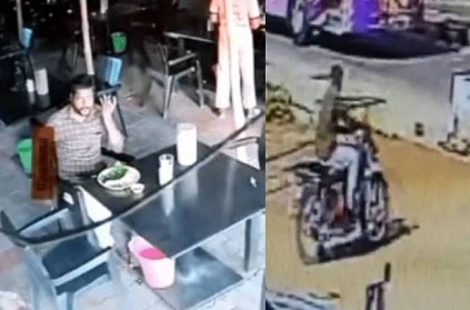 Madurai tasmac bike theft incident cctv footage viral
