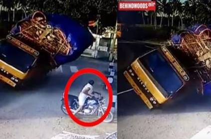 man dead after goods lorry felled on him disturbing video