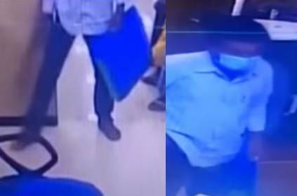 Man steal lunch bag instead of money bag in bank