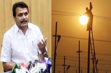 Minister Senthil Balaji tweet about TN power cut