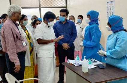 Minister VijayaBaskar tweet about youth recovered from coronavirus