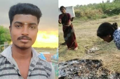 Mother burns her son body after controversial issue in graveyard