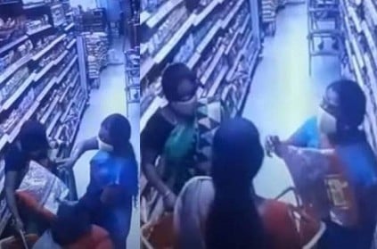Mother daughter arrested for stealing at supermarket in Chennai
