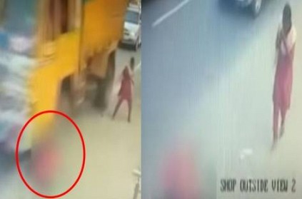 Mother dies in front of her daughter in accident disturbing video