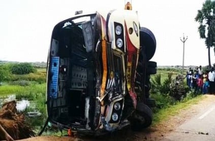 Nagai Driver Passengers Injured In Private Bus Accident