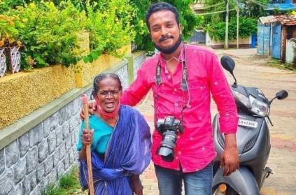 Nagercoil Photographer Jackson helped the twitter trending old lady