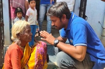 Namakkal college professor helps roadside beggars