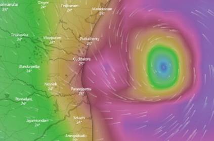 Nivar cyclone update by IMD Chennai on November 25th