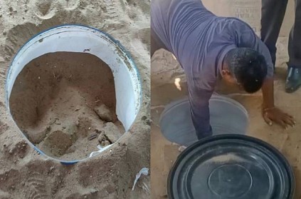 Officers seized gutka drum buried under soil near Tuticorin