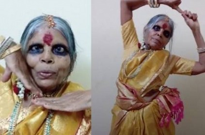 old granny dancing like chandramuki character videoviral