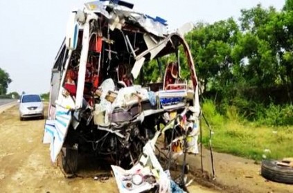 One Dead 43 Injured In Private Bus Accident Near Salem