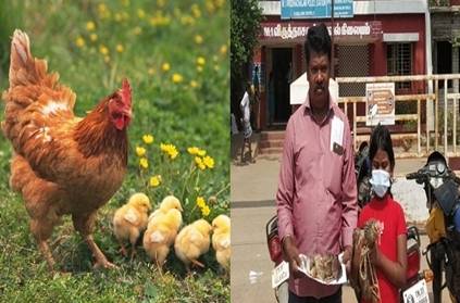 girl who went to the police station to seek justice for mother chicken