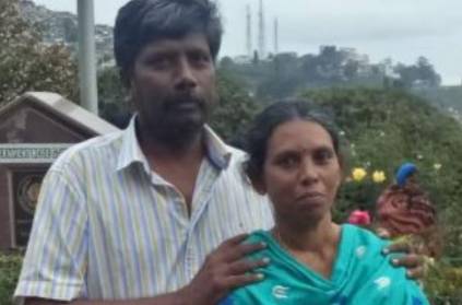 man buries his wife near tasmac after she dead in an accident
