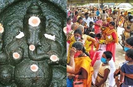 spreads that Ganesha has opened his eyes in Vellore