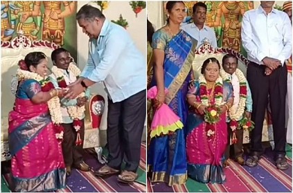 Physically challenged Couple Marriage held at Karur video