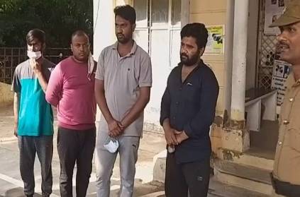 police caught robbers handcuffed while eating parotta