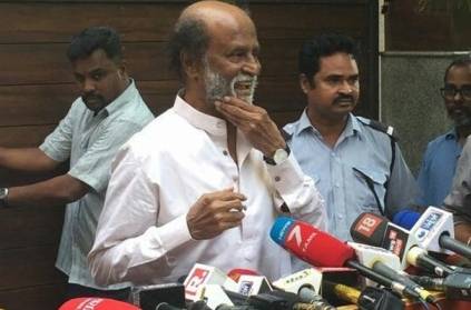 Rajinikanth tweet : Thanks to Media and Fans for his Stand