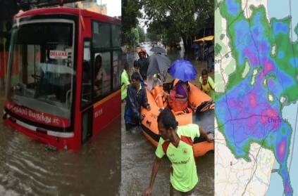 Red alert for Chennai heavy rain warning for next 4 days