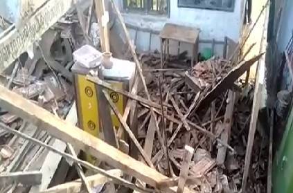 school building collapse in valparai makes parents shocked