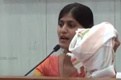 Selam Ex-collector Rohini heartbreaking speech video viral