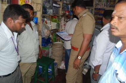 shop owners locks anti-plastic officers inside and ran away