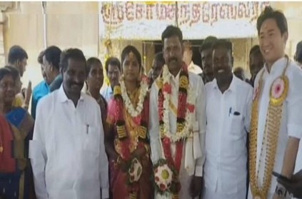 Singapore Businessman came to Pudukkottai for worker marriage