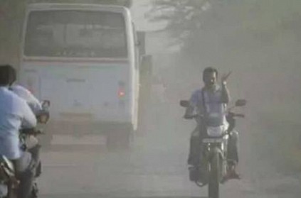 smog chennai air quality getting very poor manali velachery