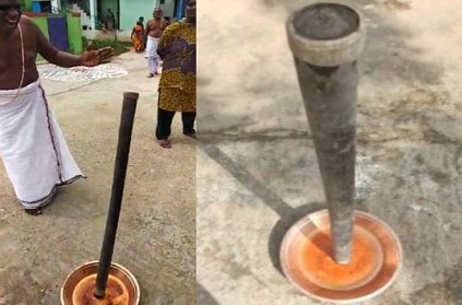 Solar Eclipse traditional method of making the plunger stands