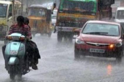 south districts chance to get rain for from today onwards to 4 days