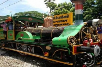 Steam Engine Train to Operate Between Egmore and Kodambakkam Tomorrow
