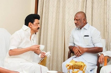 Tamil Nadu CM MK Stalin met OPS at his Chennai House