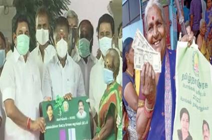 Tamil Nadu get Pongal gift of Rs.2500 ration card holders