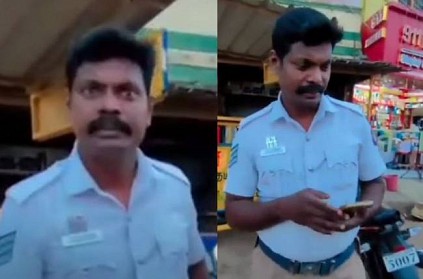 TamilNadu traffic police helps youth video melts people
