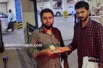 The lost money in ATM was given back to owner by an youth in Chennai