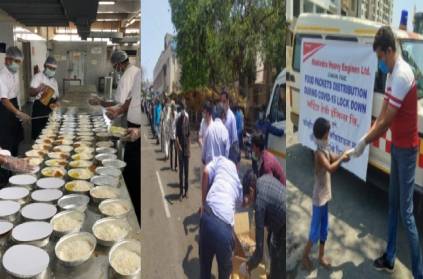 The Mahindra Institute has provided food for 50,000 people