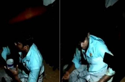 thief caught to people and beaten by them in Coimbatore