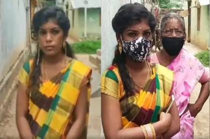 Tiruvallur girl protest mother-in-law\'s house loving husband