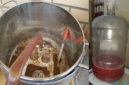 tiruvottiyur woman for illegally making grape carrot beer