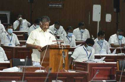 TN Dy CM O Panneerselvam presents state interim budget