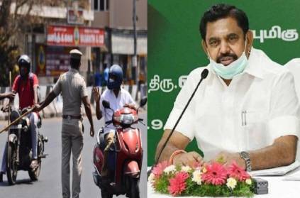 tn govt announce new lockdown rules for tamilnadu