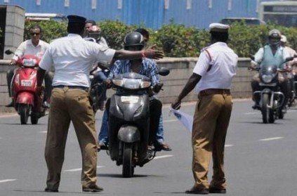 TN govt announces, Who can be collect fined under the new traffic rule
